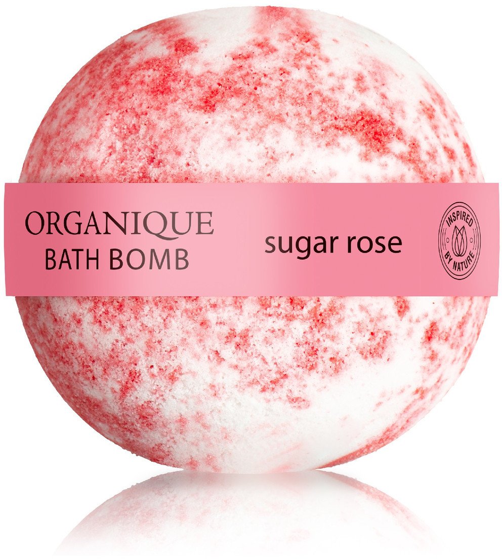 ORGANIQUE Musująca Kula do kąpieli Sugar Rose