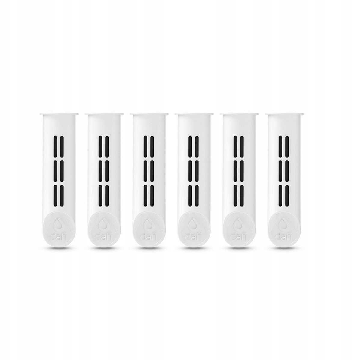 6 filtrów do butelki Dafi SOFT i SOLID białe