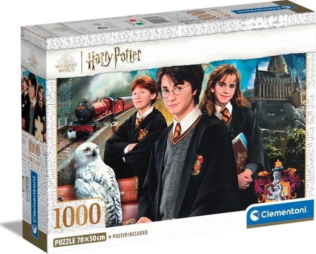 Clementoni Puzzle Compact Harry Potter 1000 elementów (39862)