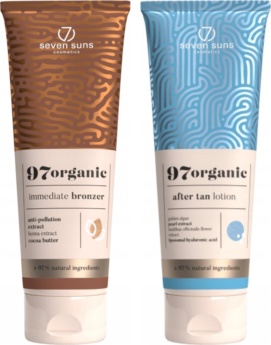 7suns 7suns 97organic Bronzer + Balsam Po Opalaniu