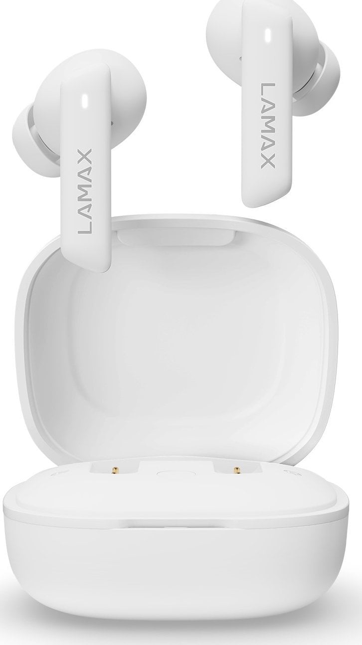 Słuchawki Lamax LAMAX In-Ear Clips1 ANC white BT 5.3 Akku 44 Std. retail