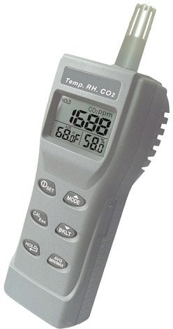 Przenośny miernik trzech parametrów powietrza AZ 77535