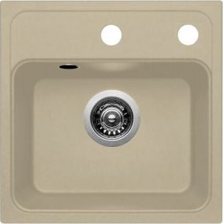 Zlewozmywak Pyramis Zlewozmywak Camea Mini 40x40 1B Beż (120128)