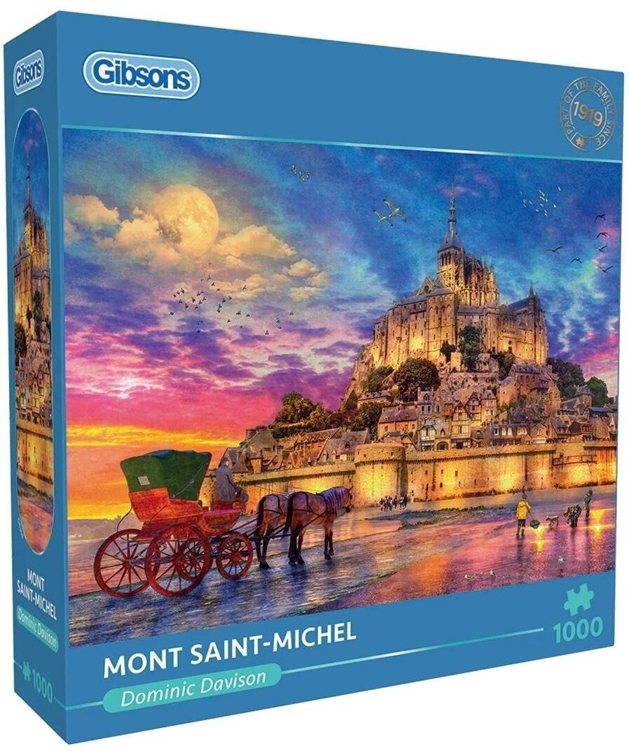 Puzzle 1000 Mont Saint-Michel, Francja