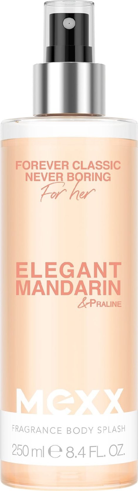 Coty MEXX Perfumowany Spray do ciała Forever Classic Never Boring for Her - Elegant Mandarin & Praline 250 ml
