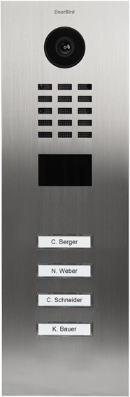 DoorBird D2104V IP Video stacja wideo V2A stal nierdzewna