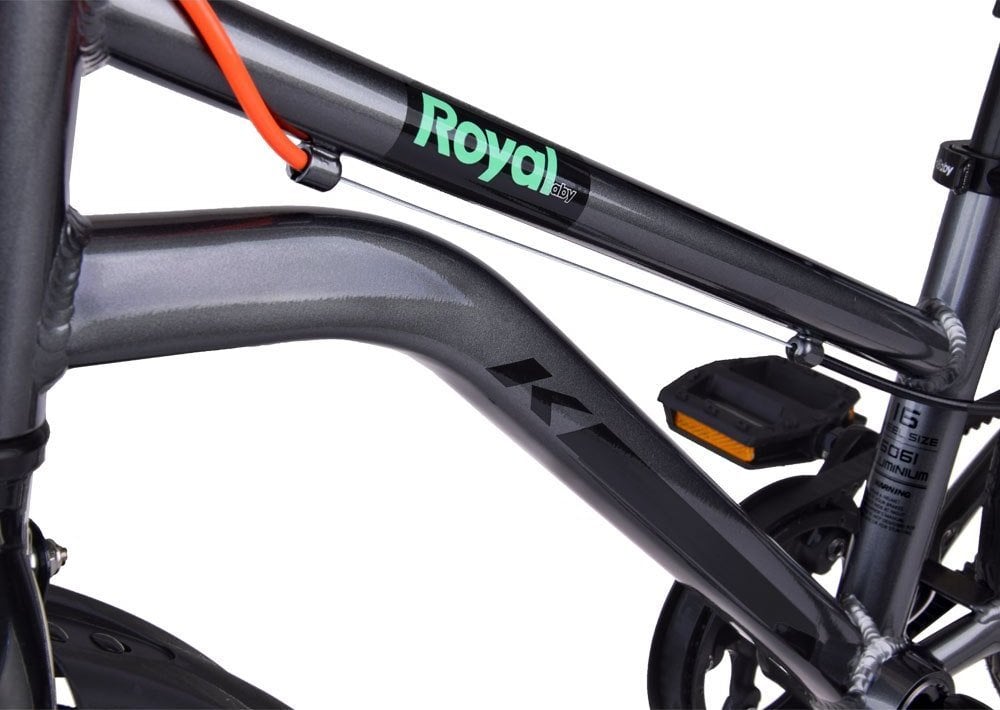 Royalbaby RoyalBaby Lekki Rower dziecięcy Gold Kable-Belt 18" dzwonek stopka RB18-45