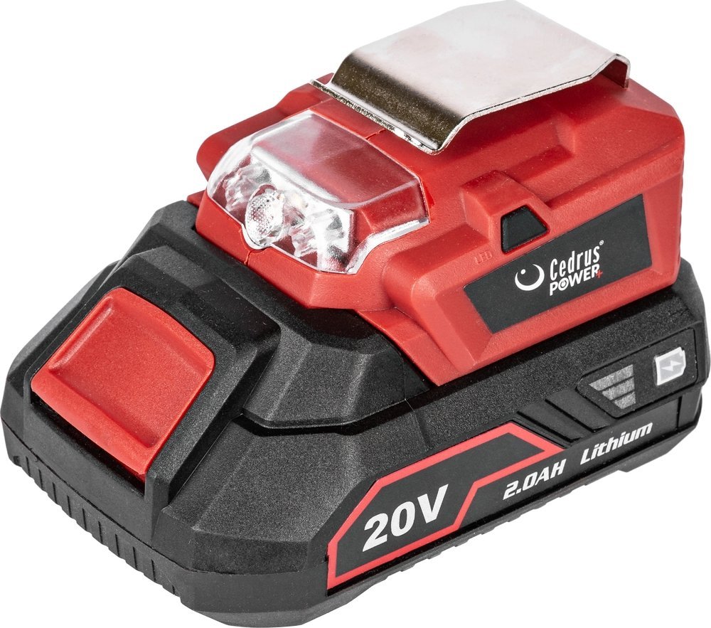 Powerbank Cedrus POWERBANK ŁADOWARKA USB DO TELEFONU LATARKA LED POWER+ CEDRUS CHPLi 20V - OFICJALNY DYSTRYBUTOR - AUTORYZOWANY DEALER CEDRUS