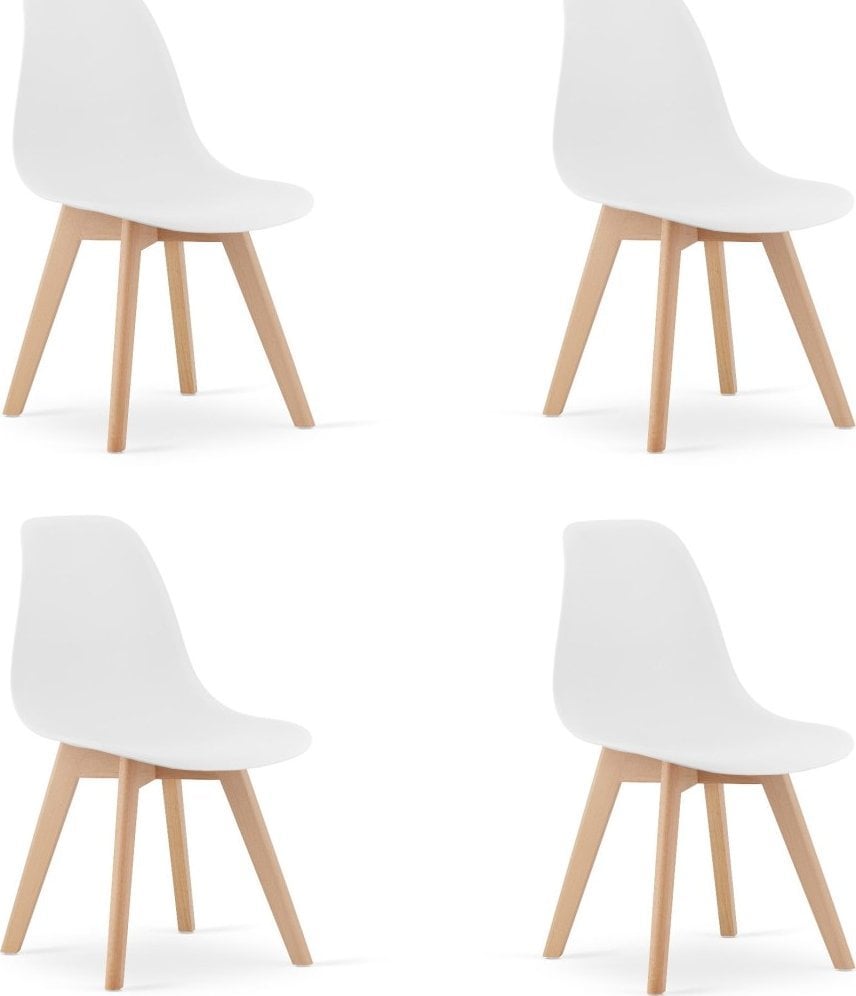 Leobert Krzesło KITO - białe x 4