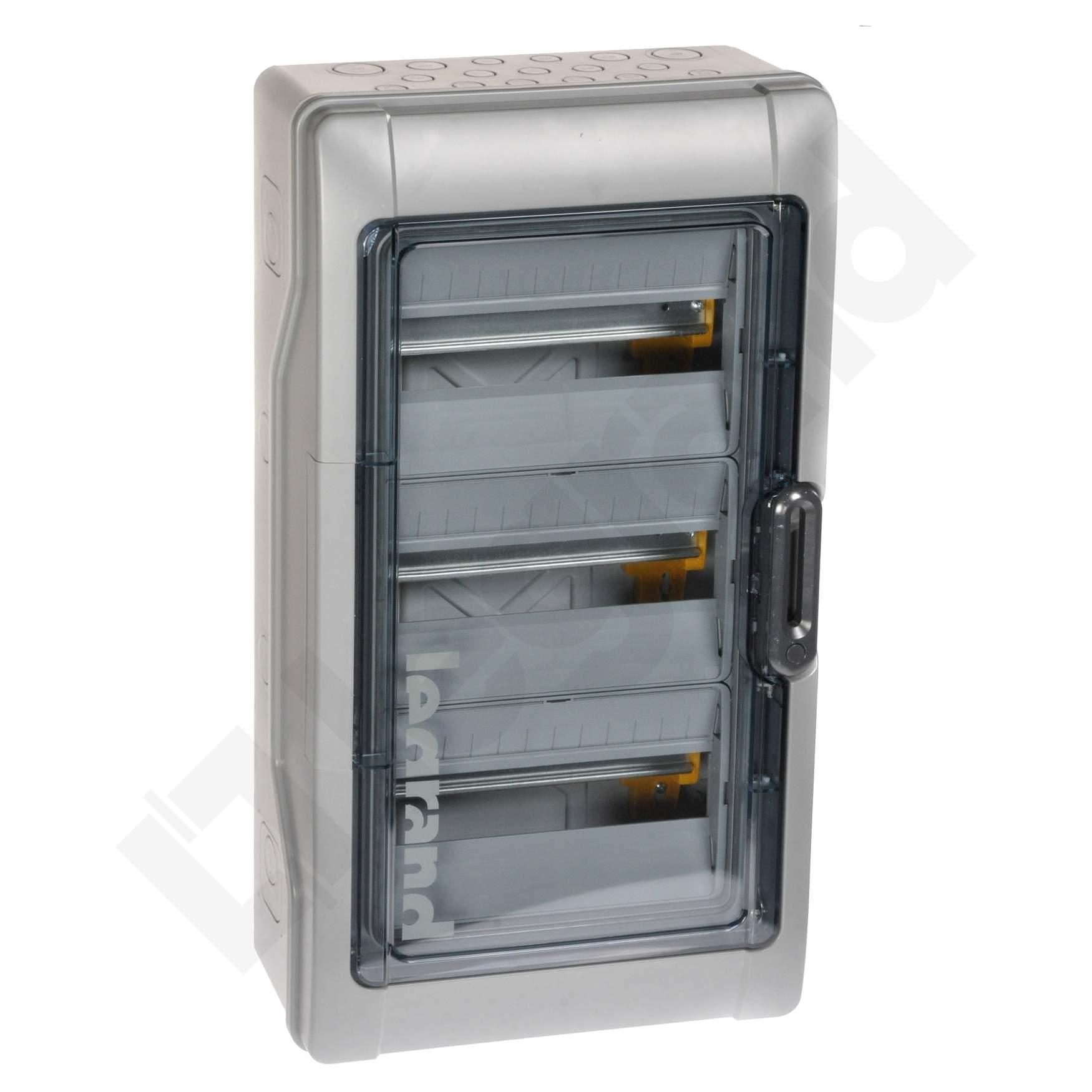 Legrand Rozdzielnica natynkowa, IP65, bez listwy, 3x12 modułów - 601943