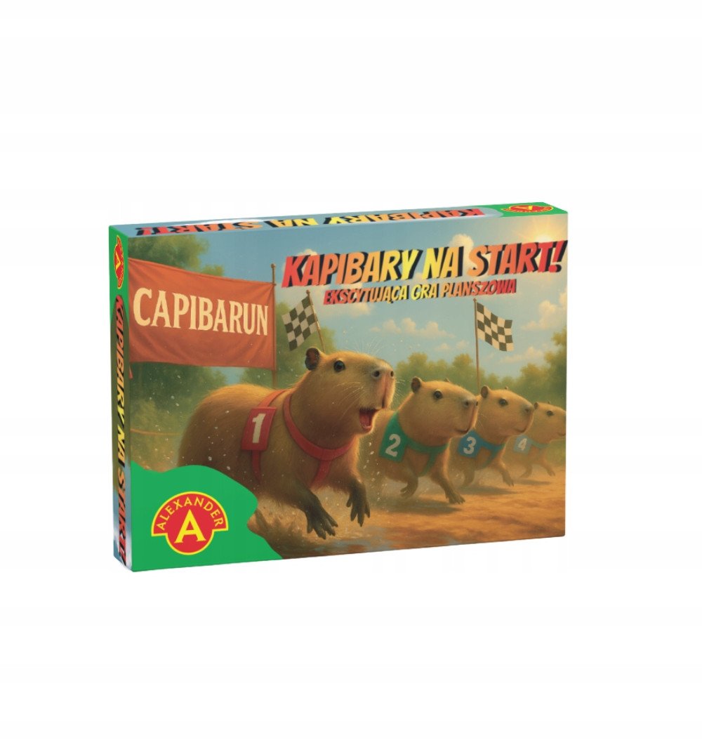 Rodzinna gra planszowa - Kapibary na start 31591