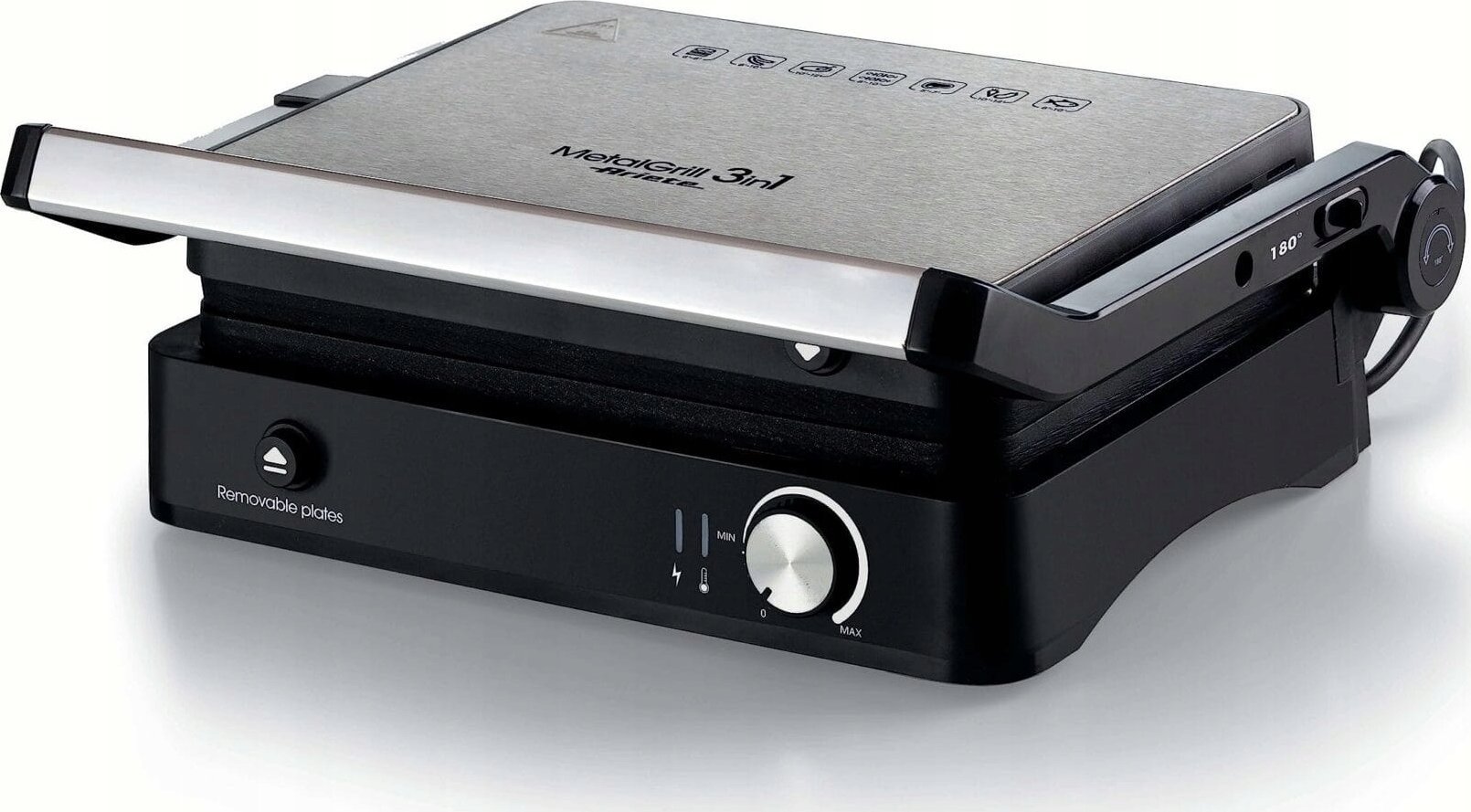 Grill elektryczny Ariete Ariete 1934/00 MetalGrill 3IN1