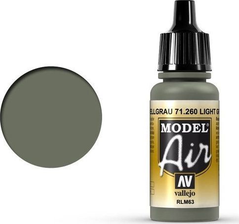 Vallejo Light Grey RLM63 71.260 uniwersalny