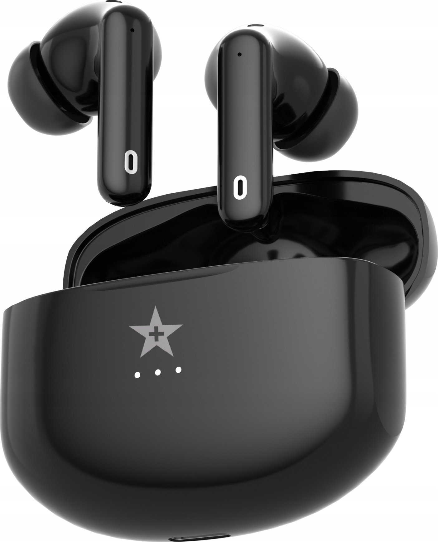 Słuchawki Giewont Słuchawki bezprzewodowe Giewont RealSound PRO ANC ENC GWS800-1 Czarne