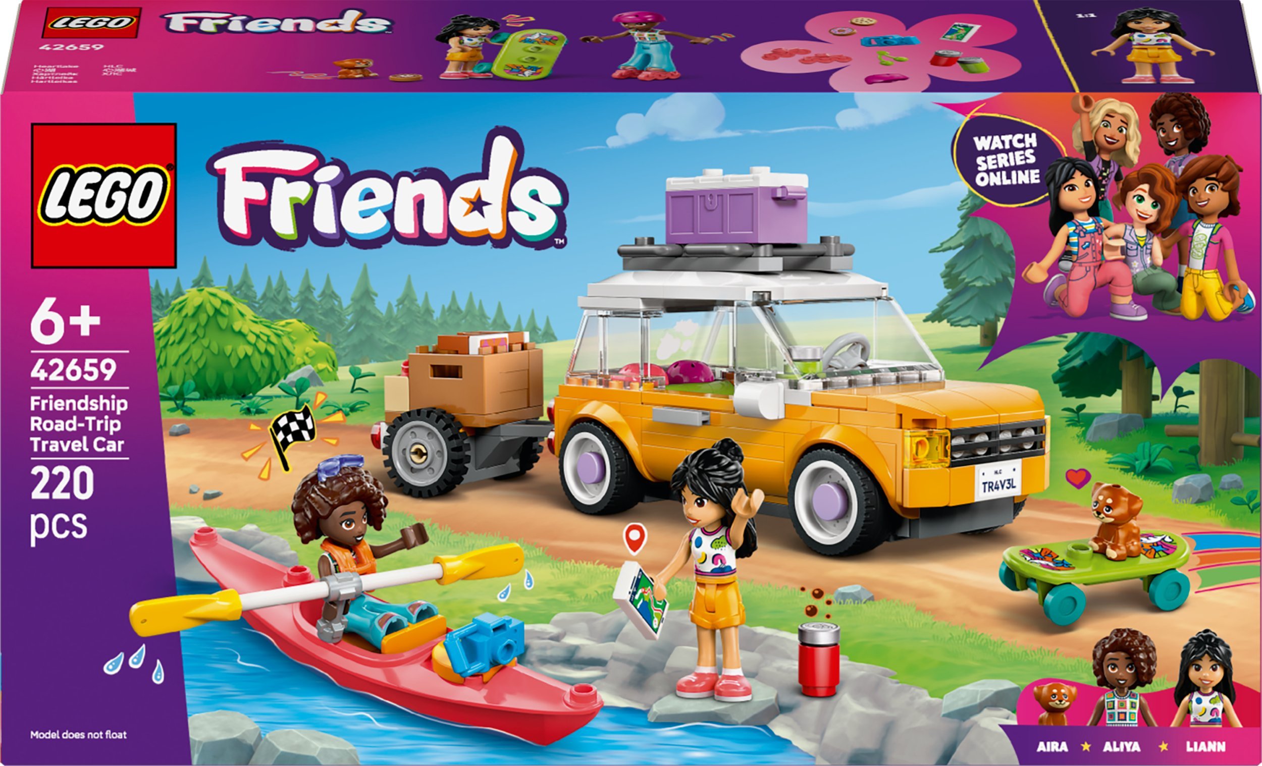 LEGO Friends Samochodowa wycieczka przyjaciółek (42659)