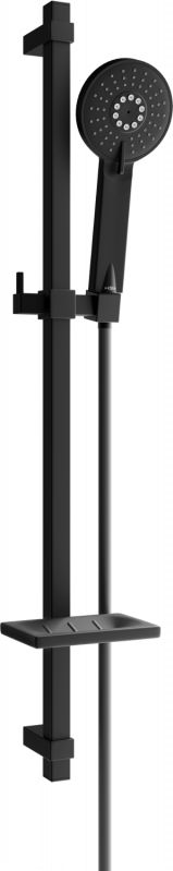 Zestaw prysznicowy Mexen Mexen DQ40 zestaw prysznicowy suwany, czarny - 785404581-70