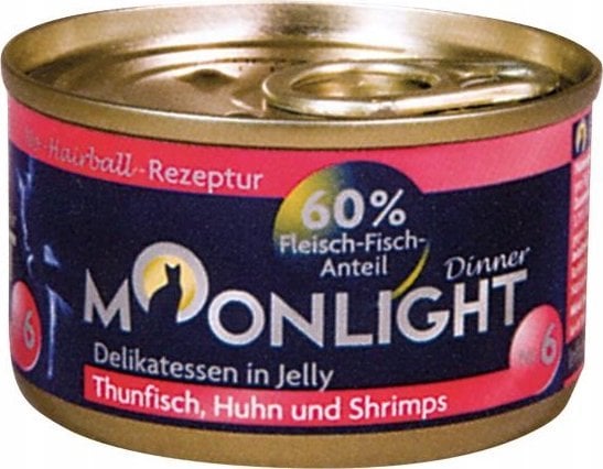 Moonlight Dinner Nr 6 - Tuńczyk, kurczak, krewetki 80g