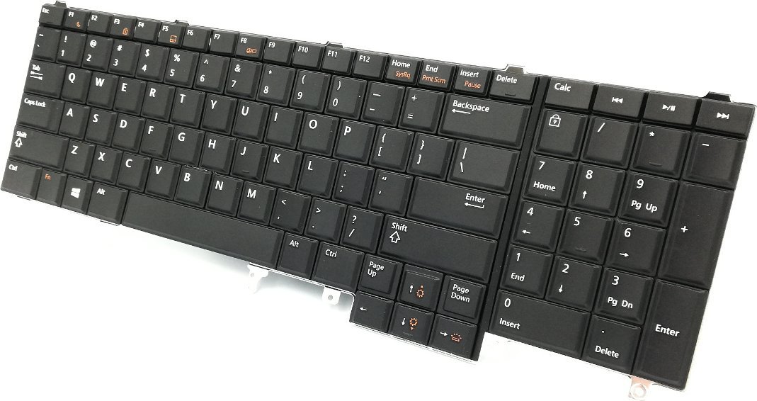 Klawiatura Ultra Parts Klawiatura do Dell Latitude E5220 E6520 E6530 E5520 E5530, Precision M2800 M4600 M4700 M4800 M6600 M6700 M6800