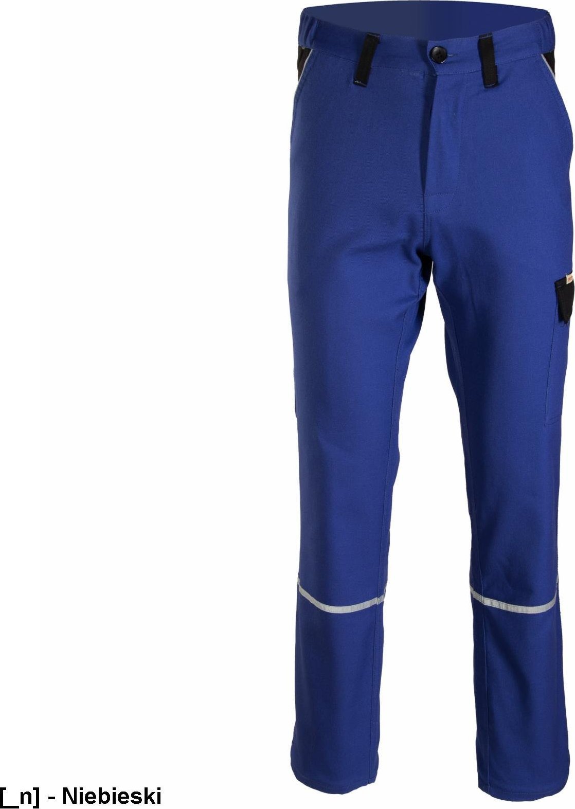 Polstar ANSP - BRIXTON NATUR SPODNIE DO PASA, BAWEŁNA (100%), 270G/M2, - stalowy 54