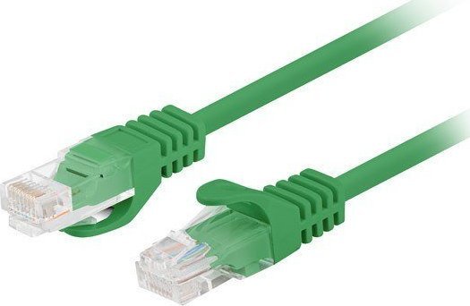 Lanberg PATCHCORD KAT.6 UTP 1.5M ZIELONY FLUKE PASSED LANBERG 10-PACK