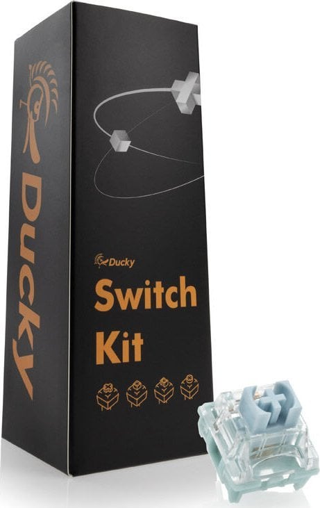 Ducky Ducky TTC Bluish White Switch, mechanisch, 3-Pin, linear, MX-Stem, 42g - 110 Stück
