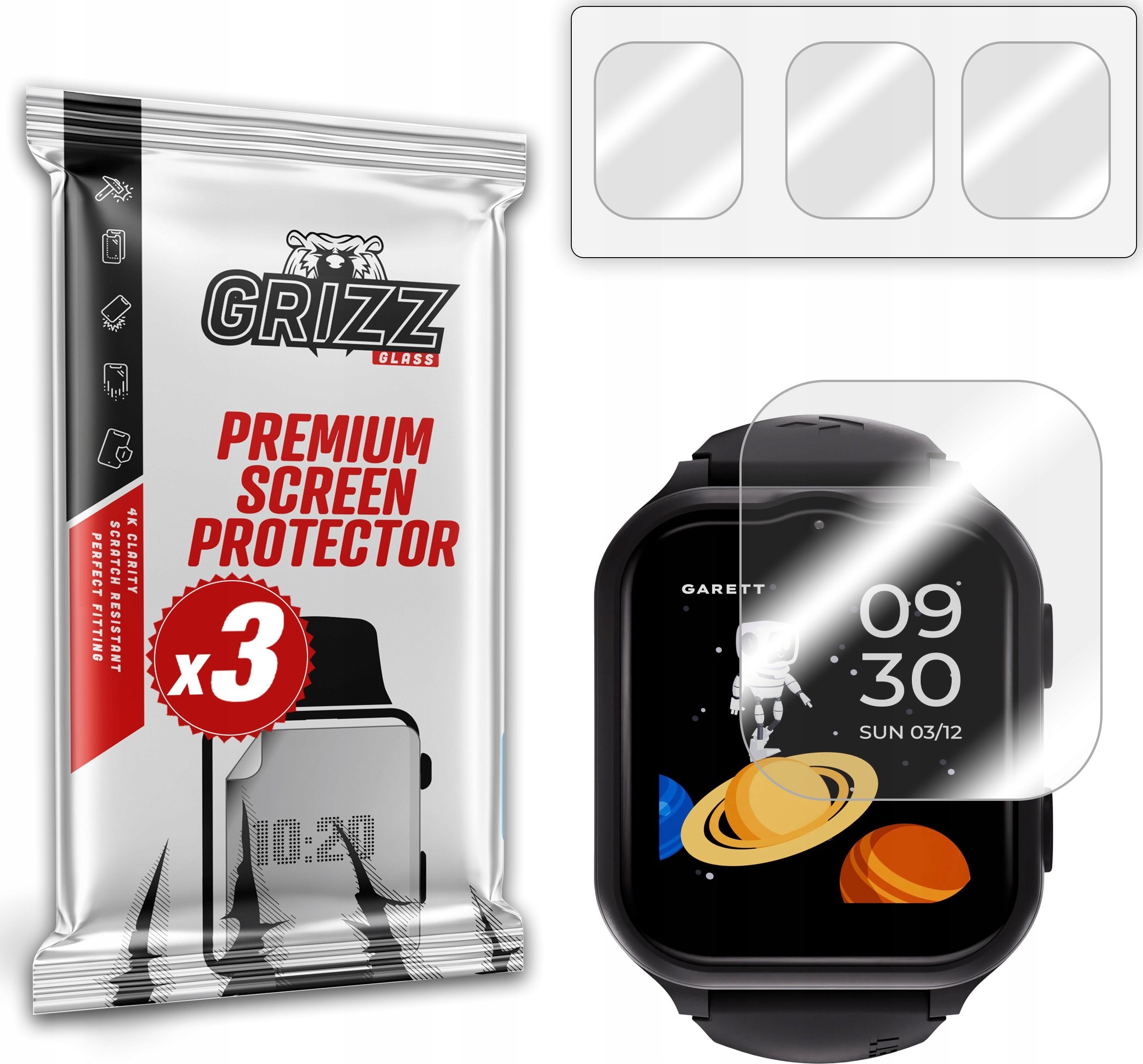 Folia hydrożelowa GrizzGlass Hydrofilm do Garett Kids eSIM 4G