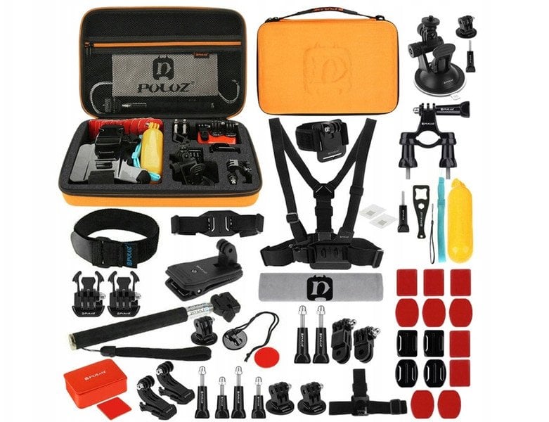 PULUZ Combo Kits 53 in1 orange