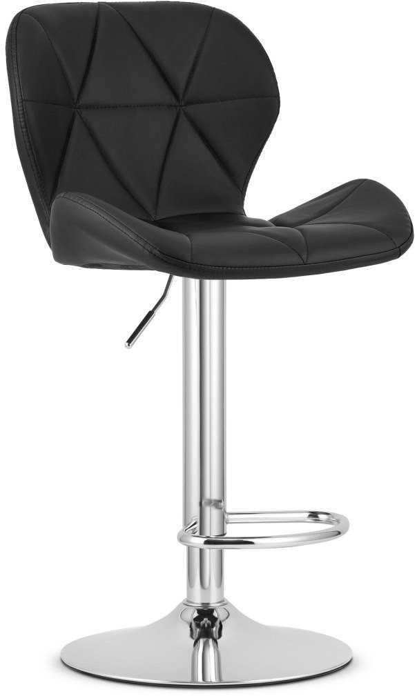 Hoker WEST - ekoskóra czarny / baza chrom