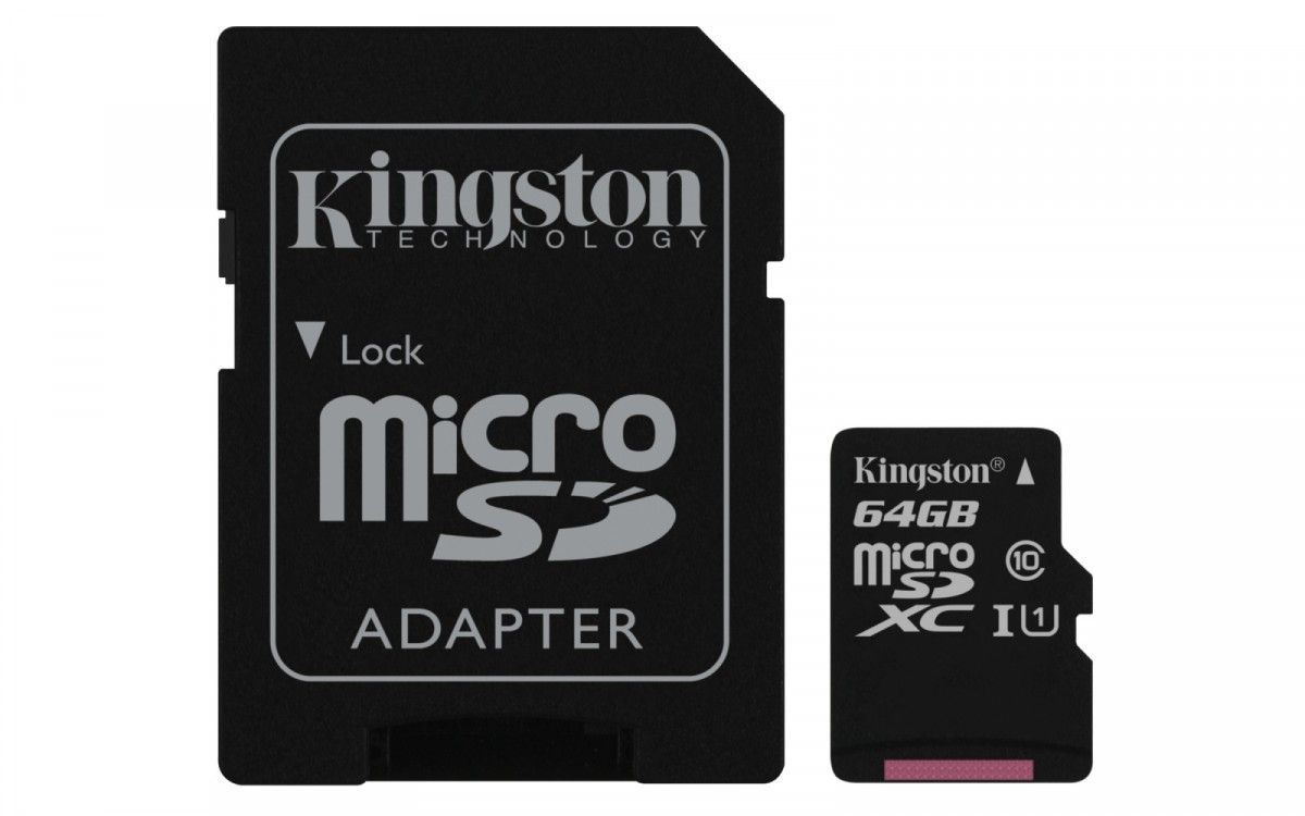 Karta Kingston Canvas Select MicroSDXC 64 GB Class 10 UHS-I/U1 (SDCS/64GB)