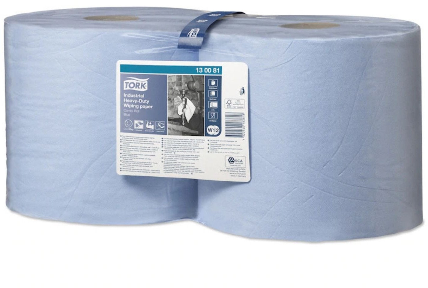 TorkCzyściwo przemysłowe 130081 QD Blue Premium 3W 2 szt.