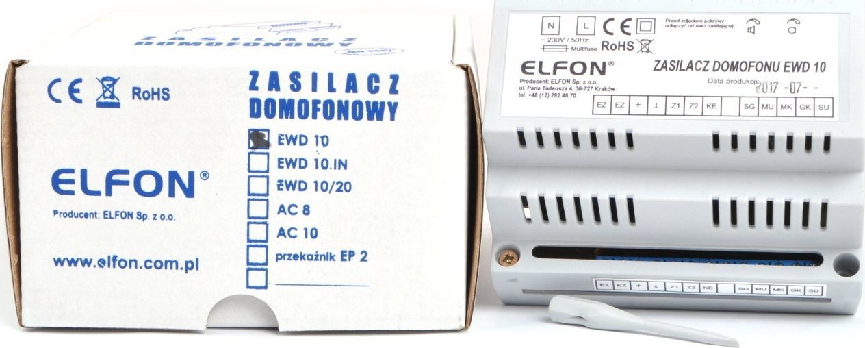 Zasilacz domofonowy Eltcrac EWD-10