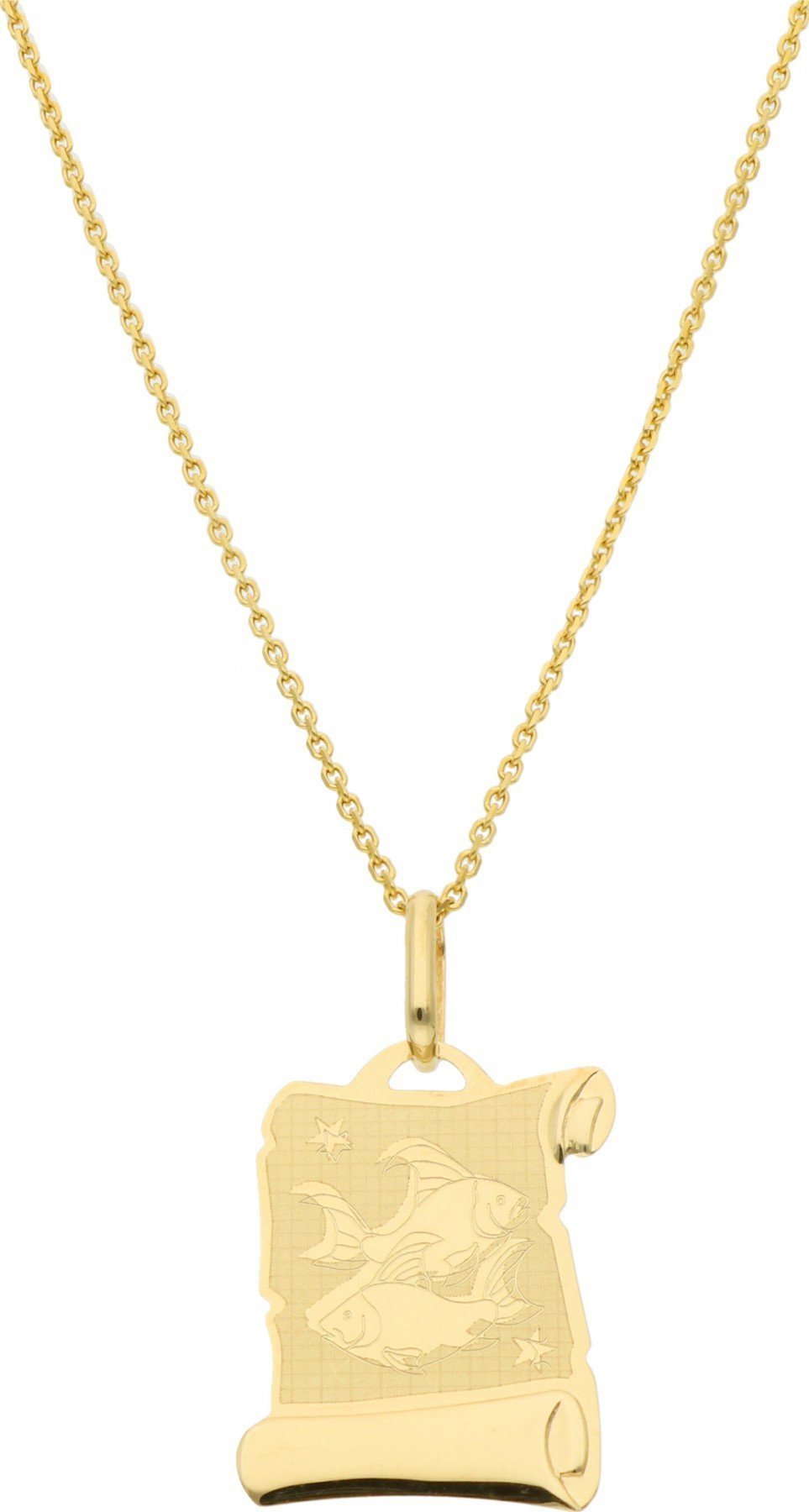 Rosanto Złota zawieszka znak zodiaku RYBY 585 14k