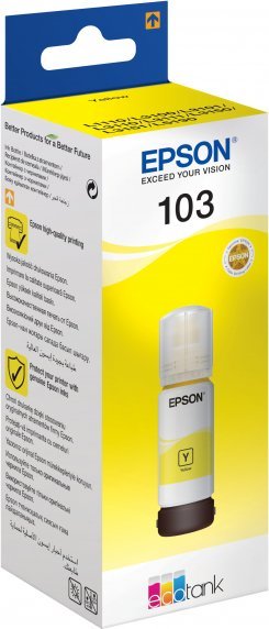 Epson EcoTank yellow T 103 65 ml T 00S4