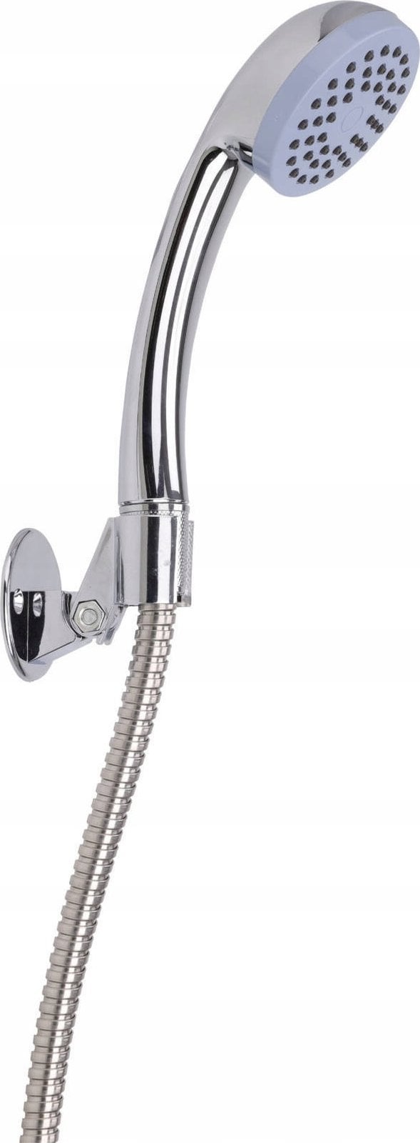 vidaXL Słuchawka prysznicowa Ø 7 cm z wężem prysznicowym ze stali nierdzewnej