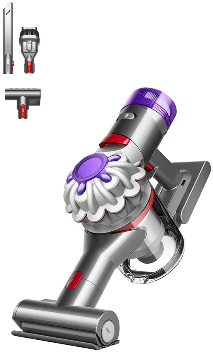 Dyson 586120-01 odkurzacz przenośny Szary, Czerwony, Fioletowy Bez worka