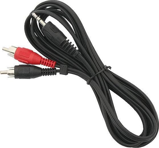 Kabel Blow Jack 3.5mm - RCA (Cinch) x2 1.5m czarny (02642)