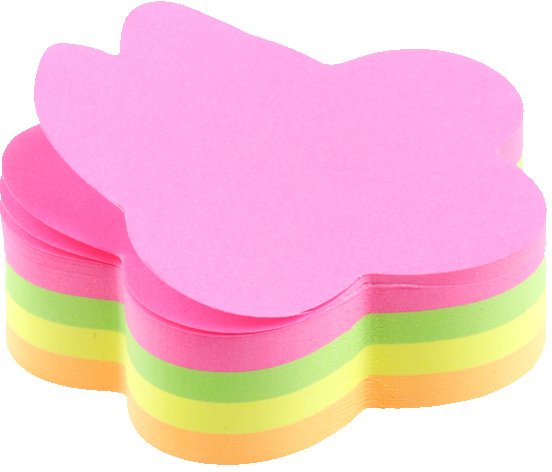 MP PN817-01 FLOWER karteczki samoprzylepne 70x70 mm 200k