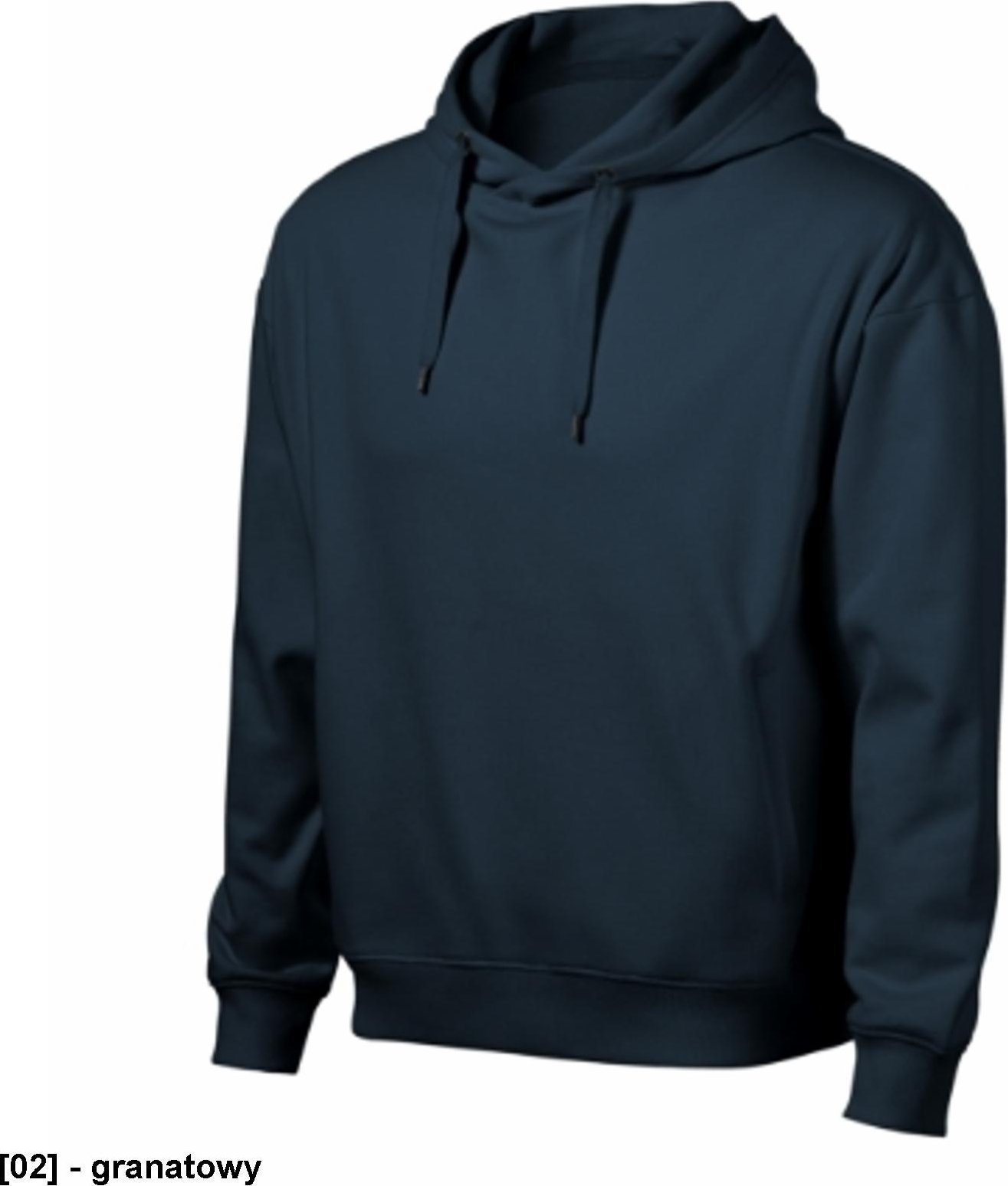 MALFINI Moon - ADLER - Moon - Bluza męska, 280 g/m2, 80 % bawełna, 20 % poliester, 75 % bawełna, 25 % wiskoza - granatowy 3XL