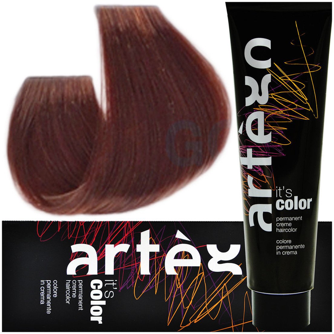 Artego Its Color Farba do włosów w kremie 150ml Ciemny Miedziany Blond (6.4 - 6K)