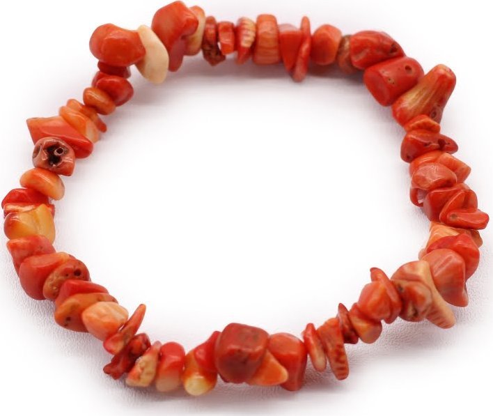 Lovrin Bransoletka z kamieni - Koralit