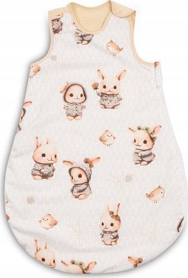 Sensillo ŚPIWOREK DO SPANIA S 45x70 KRÓLICZKI BEŻOWY