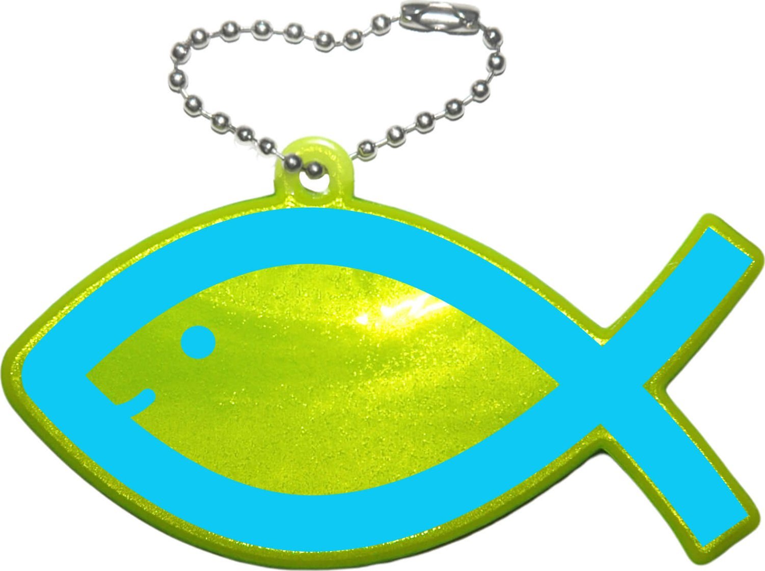 Breloczek Stamal Brelok breloczek gadżet odblaskowy odblask zawieszka rybka