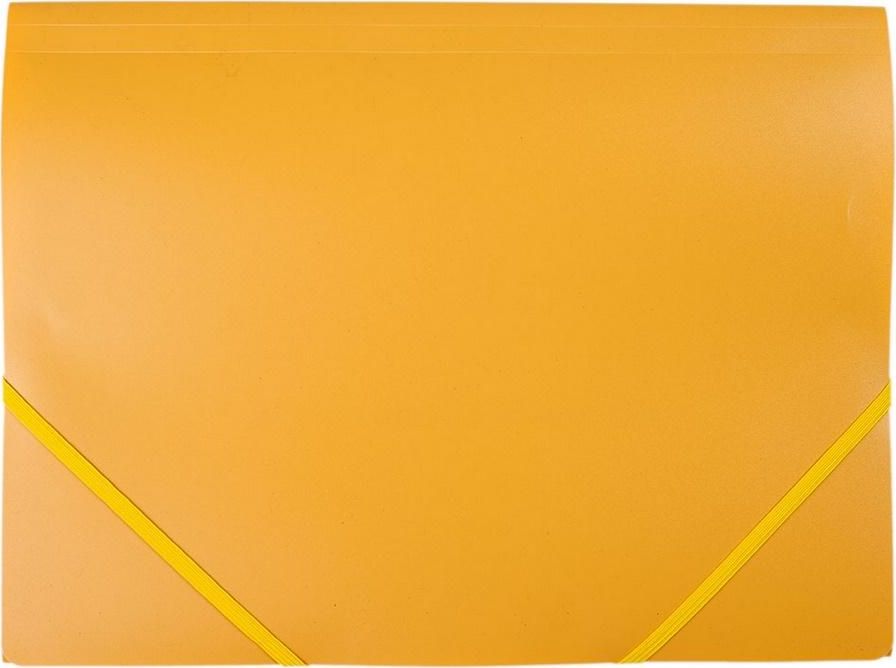 D.Rect Teczka A4 plastikowa z gumką żółta D.RECT