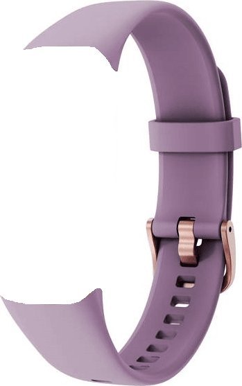 Bakeeley PASEK DO ZEGARKA C60 Purpurowy Wymienny Silikon