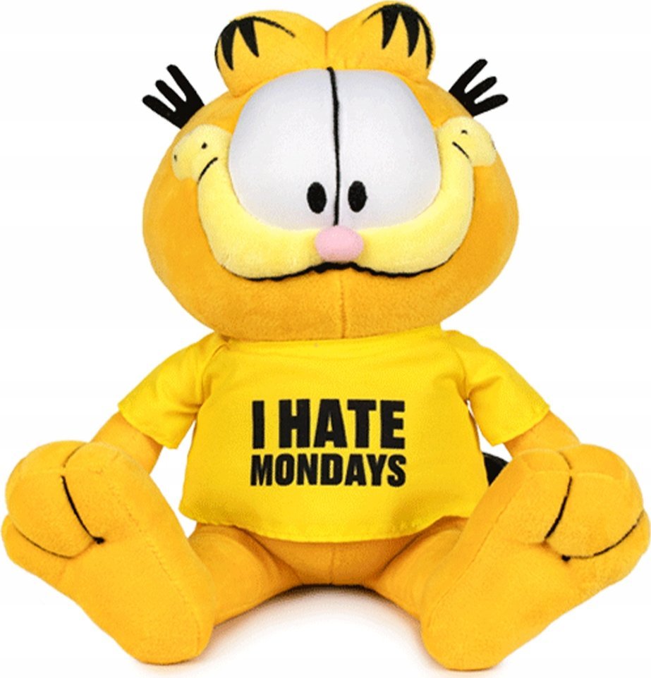 Play by Play Garfield plusz Black T-shirt 30cm