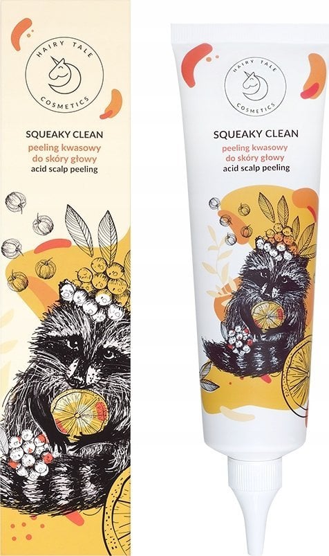 Alkotest HAIRY TALE_Squeaky Clean peeling kwasowy do skóry głowy 150ml