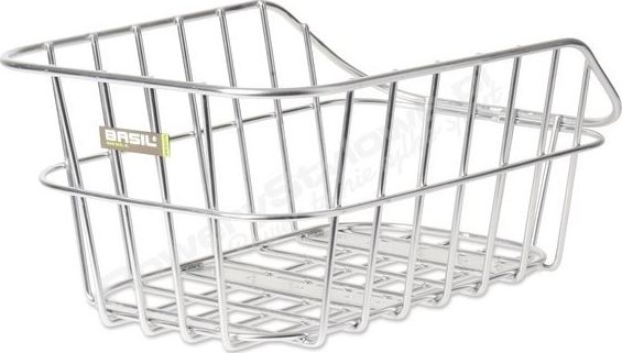 Basil BASIL Tylny koszyk rowerowy Cento Alu Srebrny /MS11188KC uniwersalny