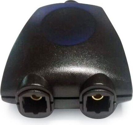 Gembird Rozdzielacz Toslink Czarny (DSP-OPT-01)