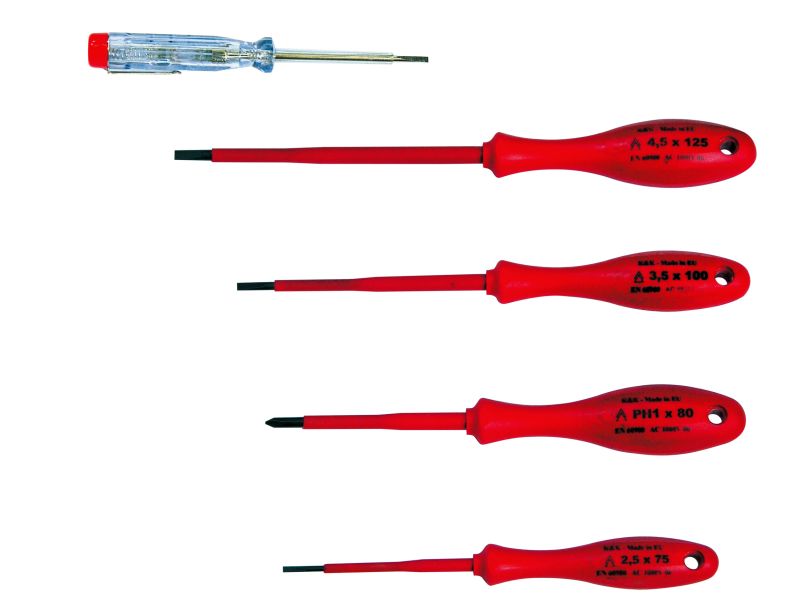 Mega Zestaw wkrętaków elektrotechnicznych 1000V 5el. - 10502