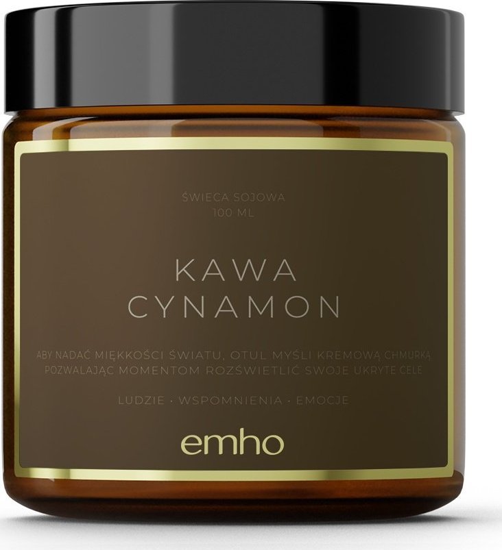 Emho Świeca sojowa KAWA CYNAMON